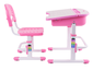 Детская парта и стул для дома FunDesk Capri Pink