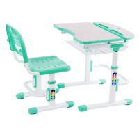 Парта и стул-трансформеры для детей FunDesk Colore Green