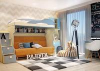 Детская комната 6 Радуга
