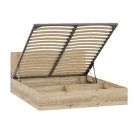 Кровать 1600 с орт. основанием и под. механизмом КВАДРО-12 - 2 цвета
